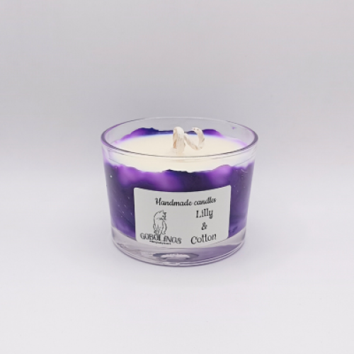 Χειροποίητο Κερί Σόγιας σε Ποτήρι 200ml - Lilly & Cotton